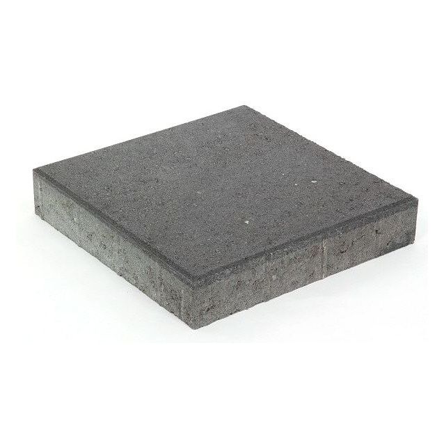Betonilaatta Rudus 418x418x80 mm sileä musta