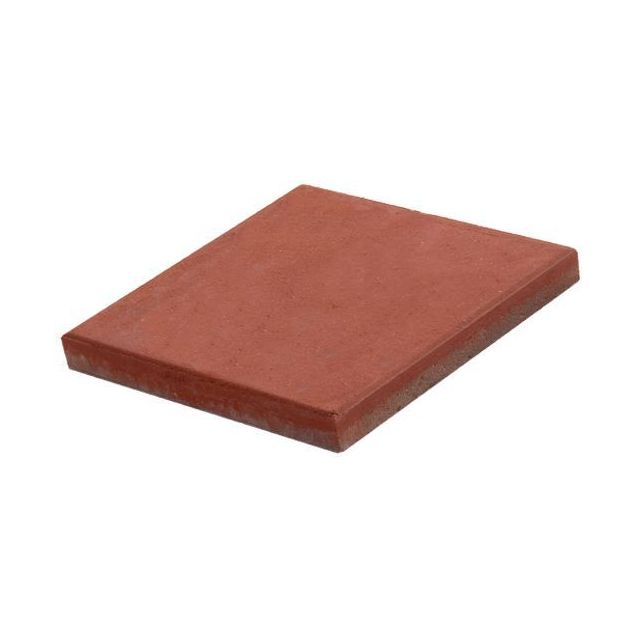 Betonilaatta Rudus 498x498x50 mm sileä punainen