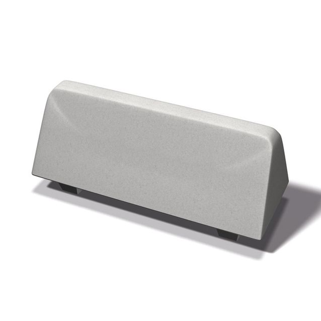 Betoniporsas Benders ilman reikää 1070x450x510 mm harmaa