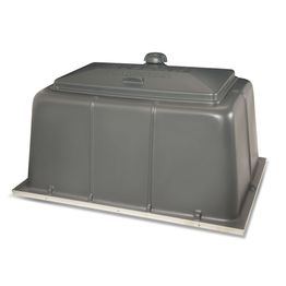 Puutarhakompostori Biolan 900 L harmaa