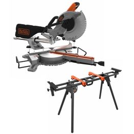 Black+Decker BES700-jiirisaha ja BEZ100-sahapöytä