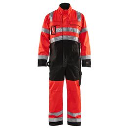 Haalari Blåkläder Highvis 6373 punainen/musta