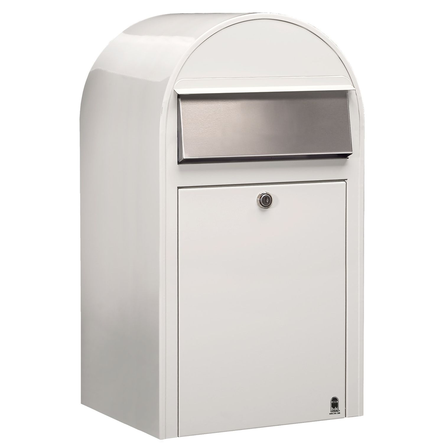 Postilaatikko Bobi Grande valkoinen RST-täyttöluukku