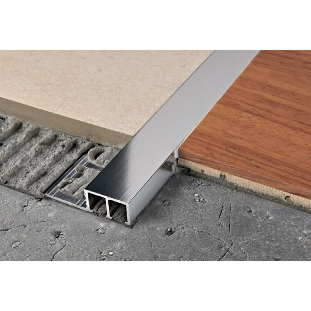 Boordi Progress Profiles Profinlist 2,7m 20x10mm kiiltävä alumiini