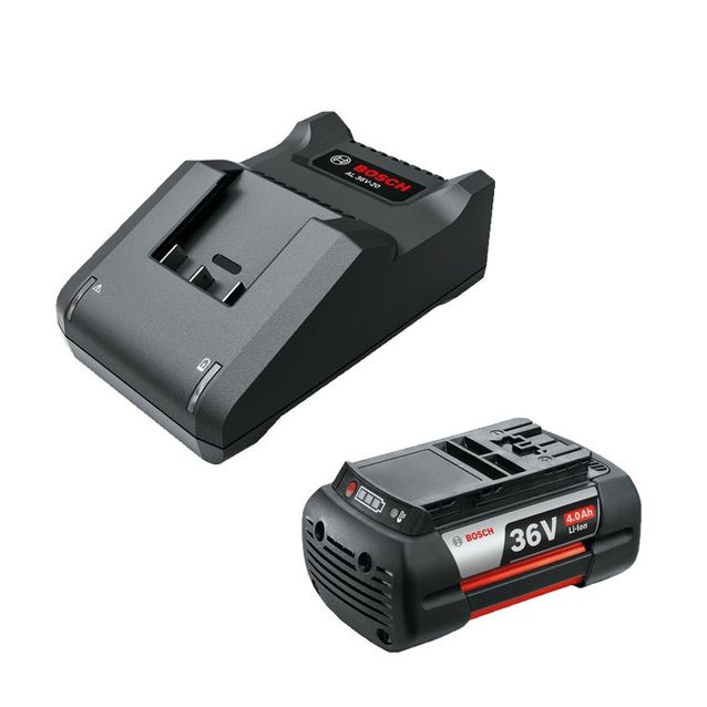 Akku- ja laturipaketti Bosch Starter Set 36V 4,0Ah AL 36-20 CV