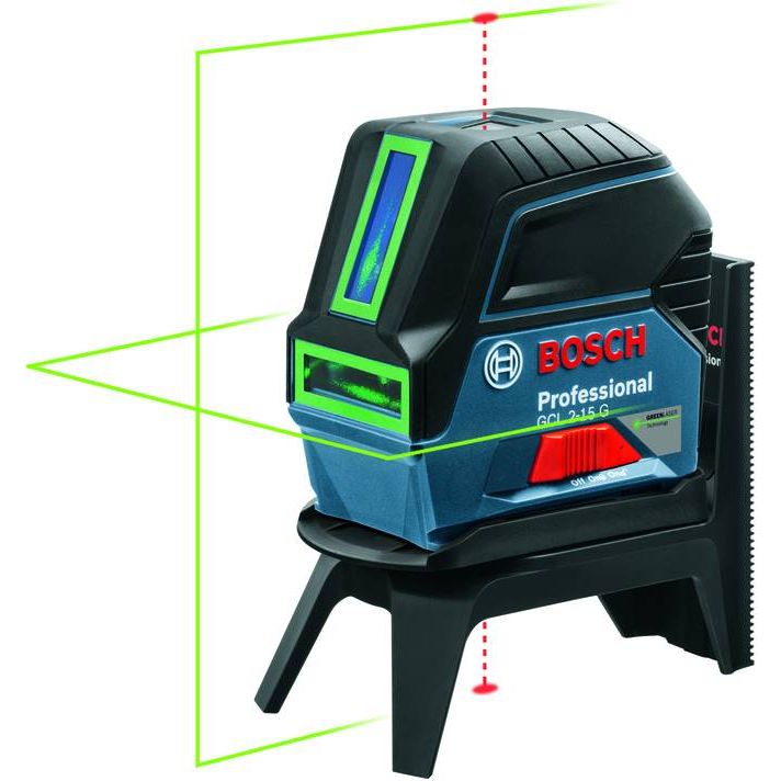 Yhdistelmälaser Bosch Professional GCL 2-15 G + pidike RM1