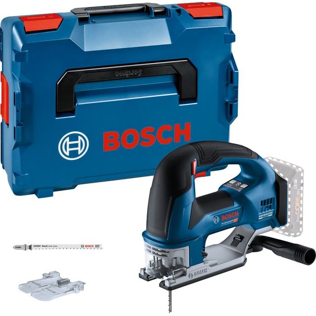 Akkupistosaha Bosch GST 18V-155 BC Solo kaarikahva 18V ilman akkua + L-Boxx