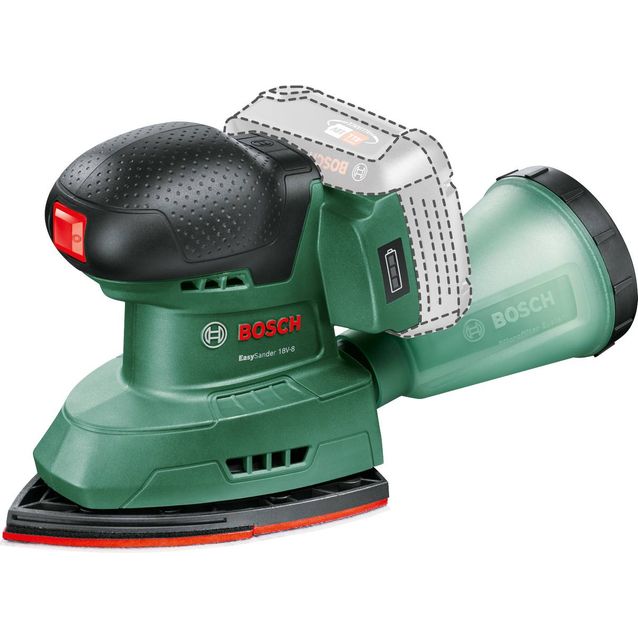 Akkuyhdistelmähiomakone Bosch UniversalSander 18V-10 Solo, 18V, ilman akkua 