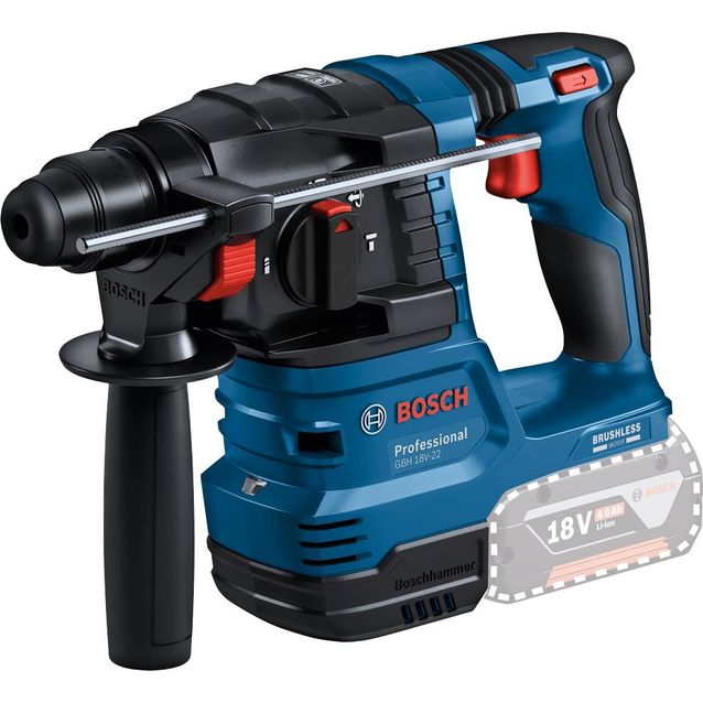 Akkuporavasara Bosch Professional GBH 18V-22 Solo 18V ilman akkua