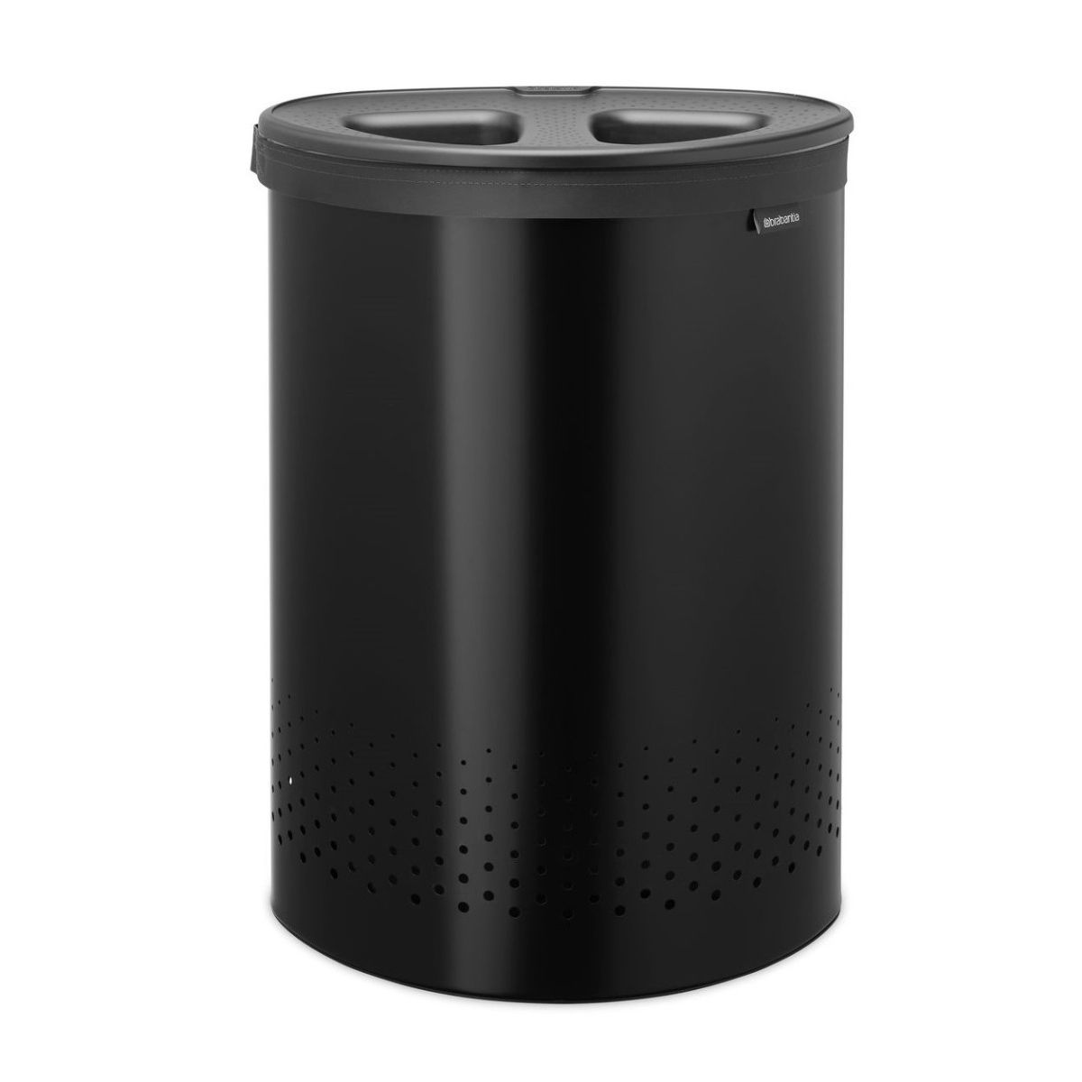 Lajitteleva pyykkikori Brabantia, 55L, mattamusta