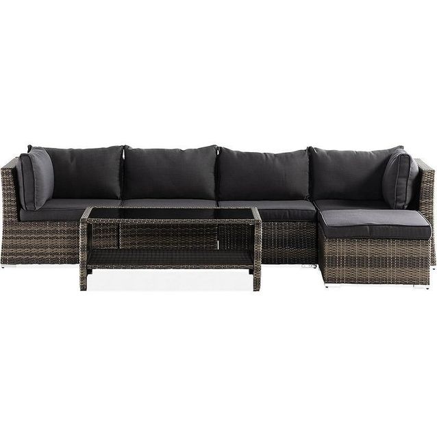 Oleskeluryhmä Wisconsin 5-istuttava, divaani