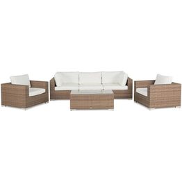 Oleskeluryhmä Bahamas 5-istuttava + pöytä ja 2 nojatuolia, eri värejä