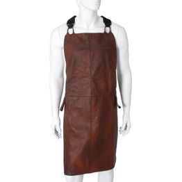 Grillausesiliina Woodline Buffel Exklusiv vaaleanruskea puhvelinnahkaa 92 x 74 cm