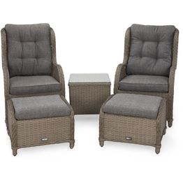 Caféryhmä Marcus 2 nojatuolia jalkaraheilla harmaa