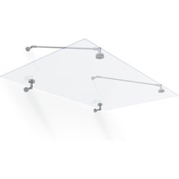 Ovikatos Palram-Canopia Taurus, 1.4x0.9m, hopea/kirkas