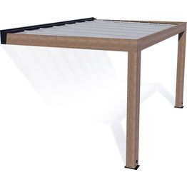 Terassikatos Palram-Canopia Helsinki, 3x4.7m, setripuu