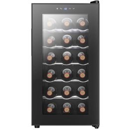 Viinikaappi Cavin Tundra Collection 18 Black - TC-18B, musta