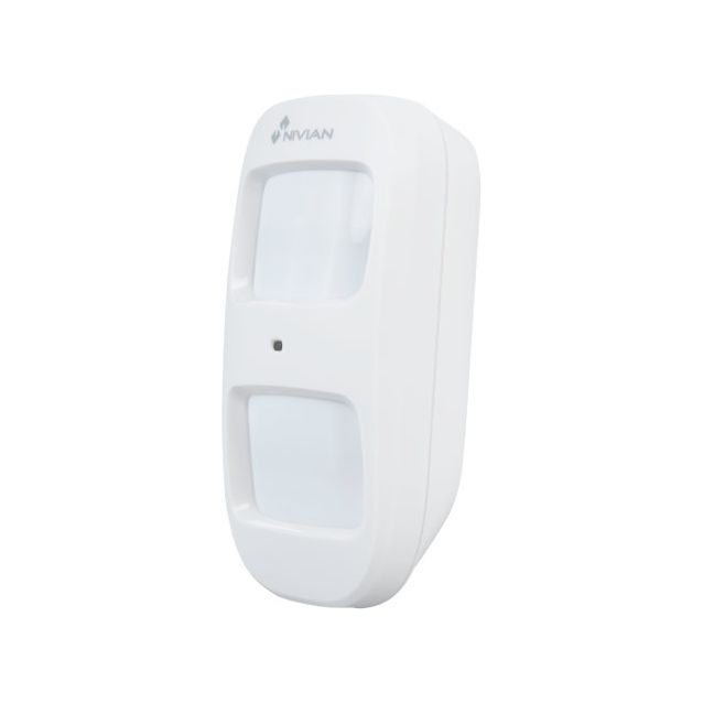 Langaton liikeilmaisin kotieläintoiminnolla Celotron Nivian kotiautomaatio- ja hälytysjärjestelmiin