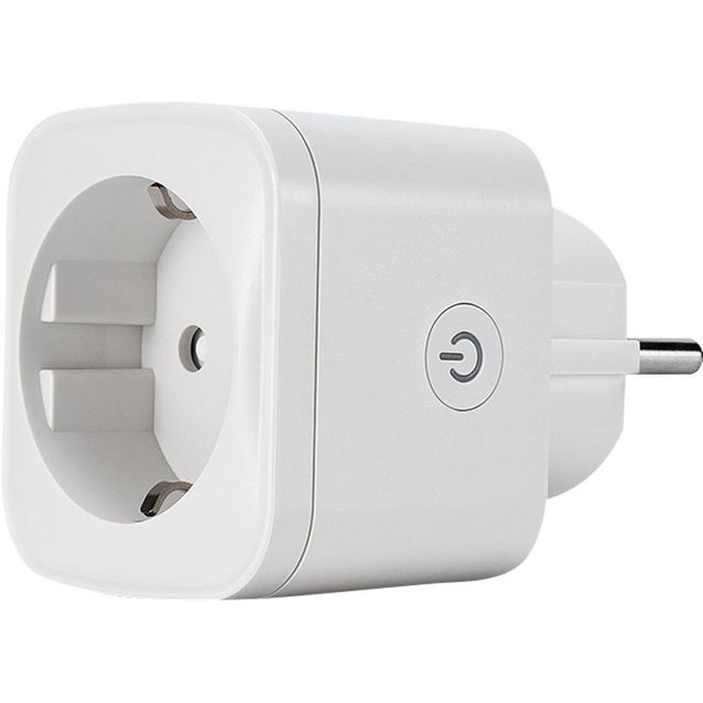 Älypistorasia Celotron Nivian Smart, sisäkäyttöön, TUYA Smartlife Wifi/Wlan, valkoinen