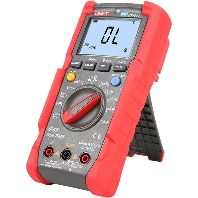 Teollinen True RMS digitaalinen yleismittari UNI-T