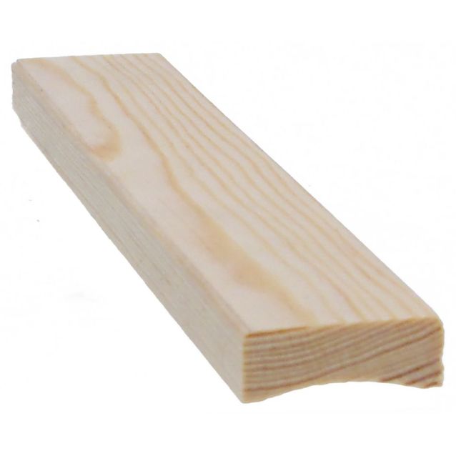 Peitelista Cent, 12x32mm, mänty, käsittelemätön, eri pituuksia