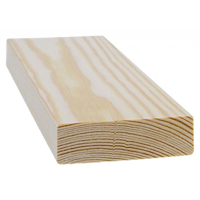 Kattorima/seinärima Cent 20x70x2400 mm mänty ympärihöylätty SHP puuvalmis