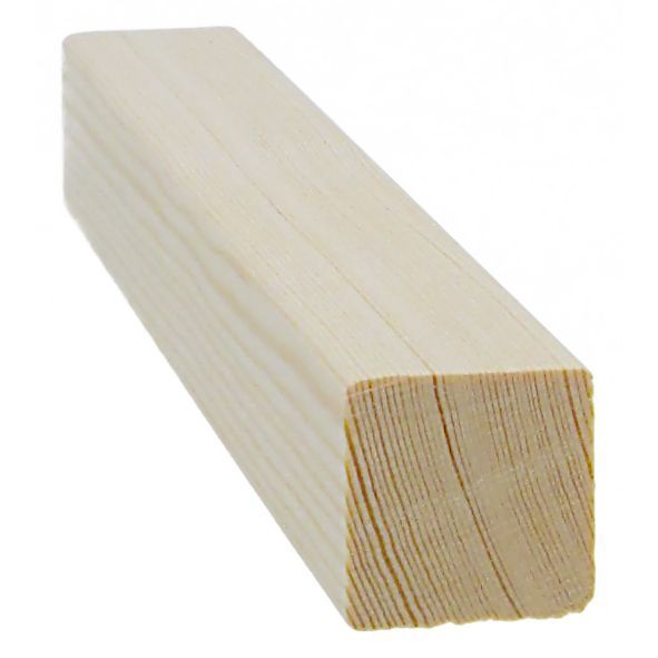 Kattorima/seinärima Cent 28x28x2400 mm mänty käsittelemätön