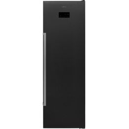 Jääkaappi Cylinda K9185NEBIHE, 59.5cm, musta inox, 390l