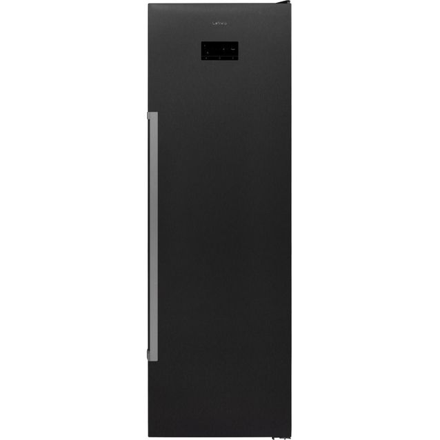 Jääkaappi Cylinda K9185NEBIHE, 59.5cm, musta inox, 390l