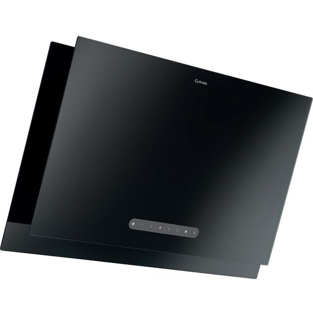 Liesituuletin seinään Cylinda SF180SVA, 80cm, musta, omalla moottorilla