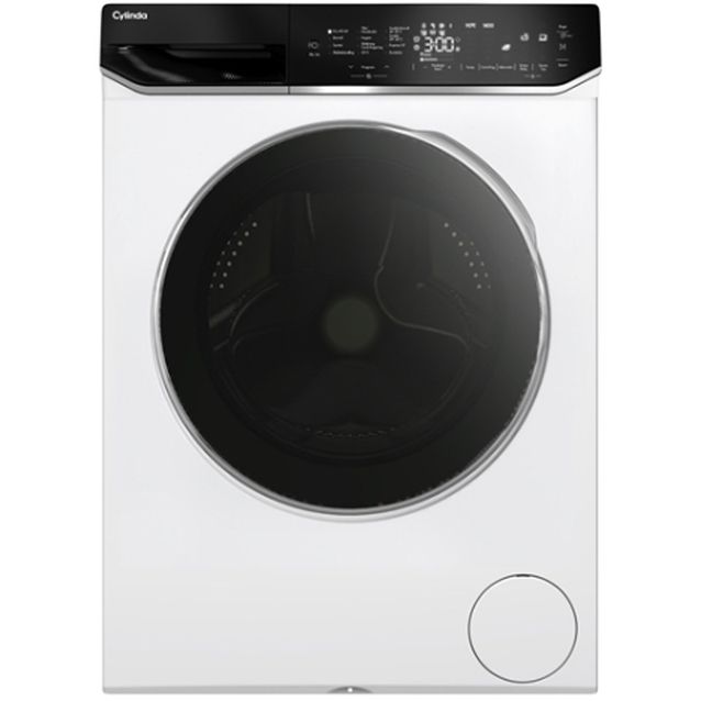 Edestä täytettävä pesukone Cylinda FT911G3104A, 60cm, 10.5kg, 1400rpm