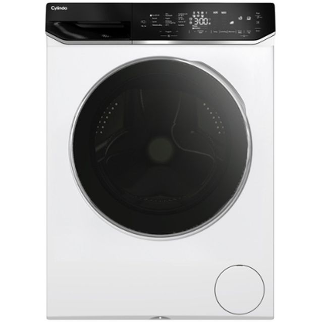 Edestä täytettävä pesukone Cylinda FT911G394A, 60cm, 9kg, 1400rpm