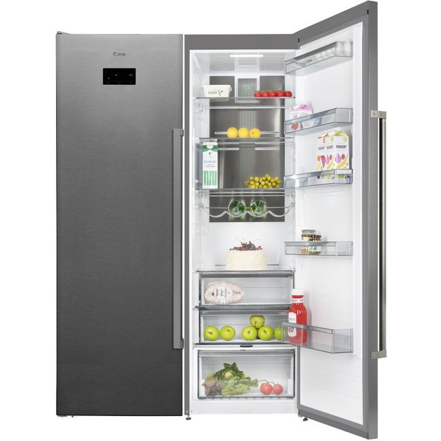 Jääkaappi ja pakastin Cylinda K9185XNERFHE - F9185XNERFVE, 119cm, ruostumaton teräs