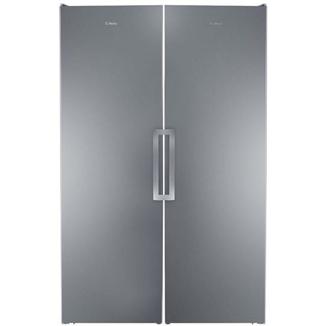 Jääkaappi ja pakastin Cylinda K2385XRFHE - F2385XNVRFE, 119cm, ruostumaton teräs