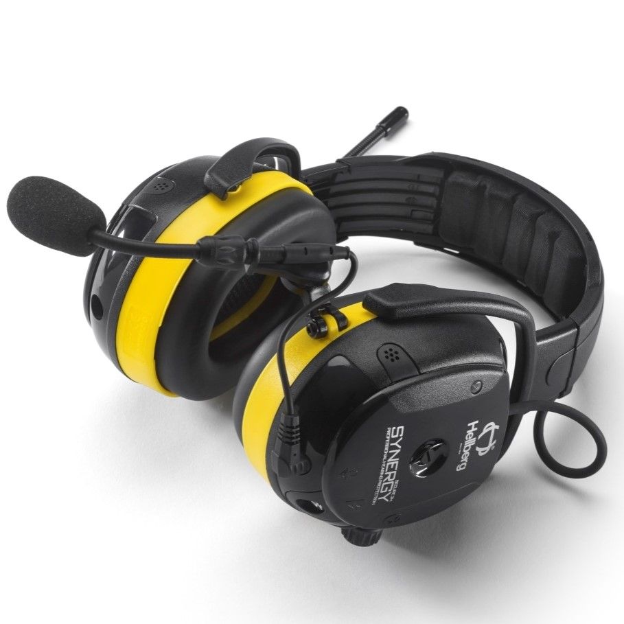 Kuulosuojaimet Hellberg Secure 2 Synergy sangalla BT/radio/mikrofoni