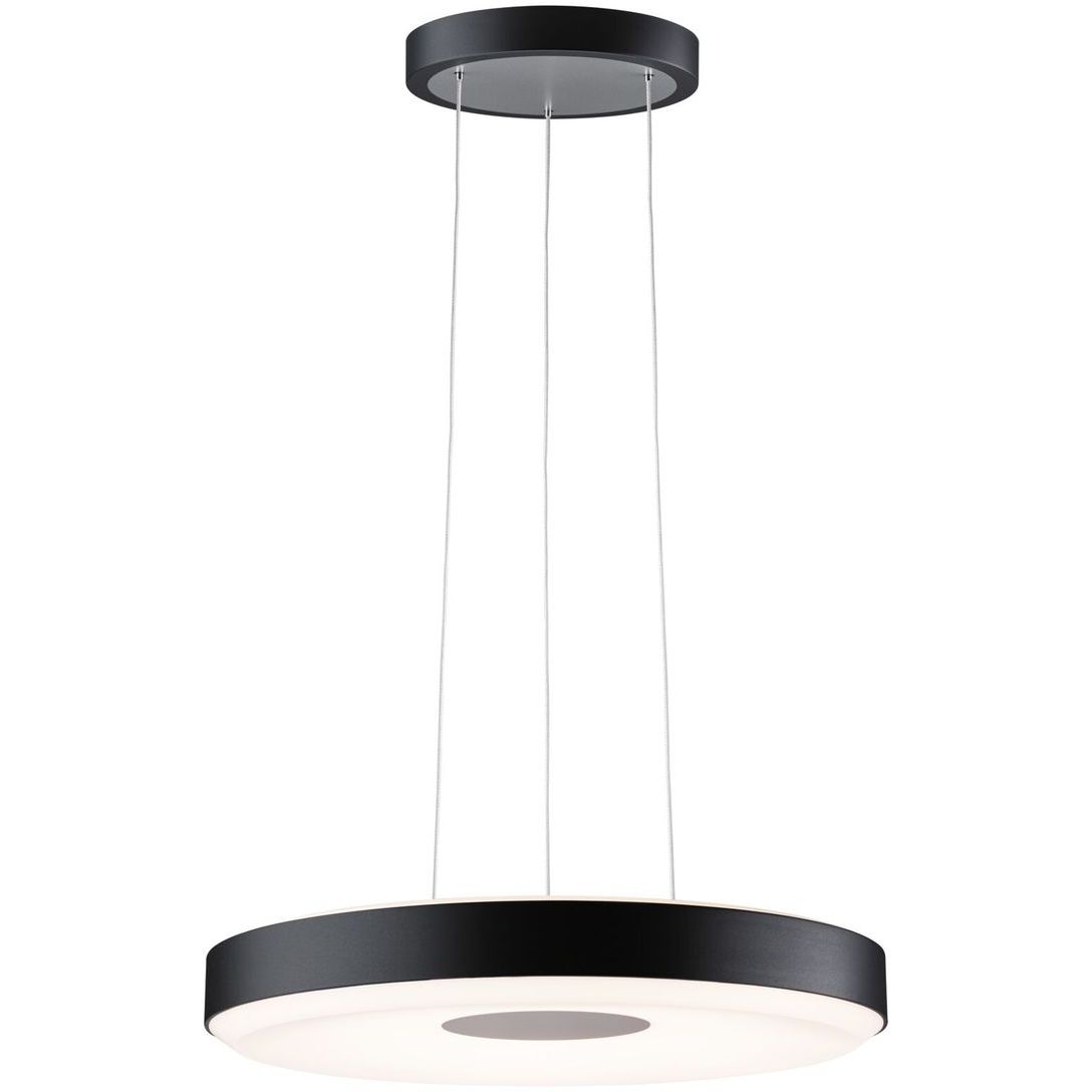 Paulmann 79776 LED tafellamp Puric Pane 3-Step-Dim incl. 1x3 watt dimbaar tafellamp zwart, metaal kunststof 2700 K