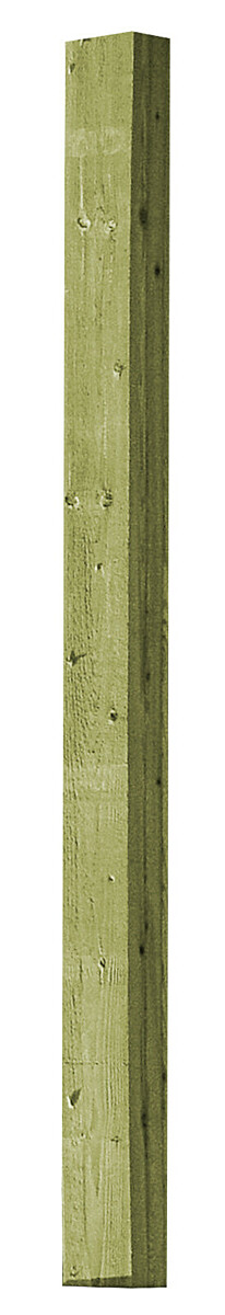 Aitatolppa K02/100 100x100 mm sahapintainen vihreä