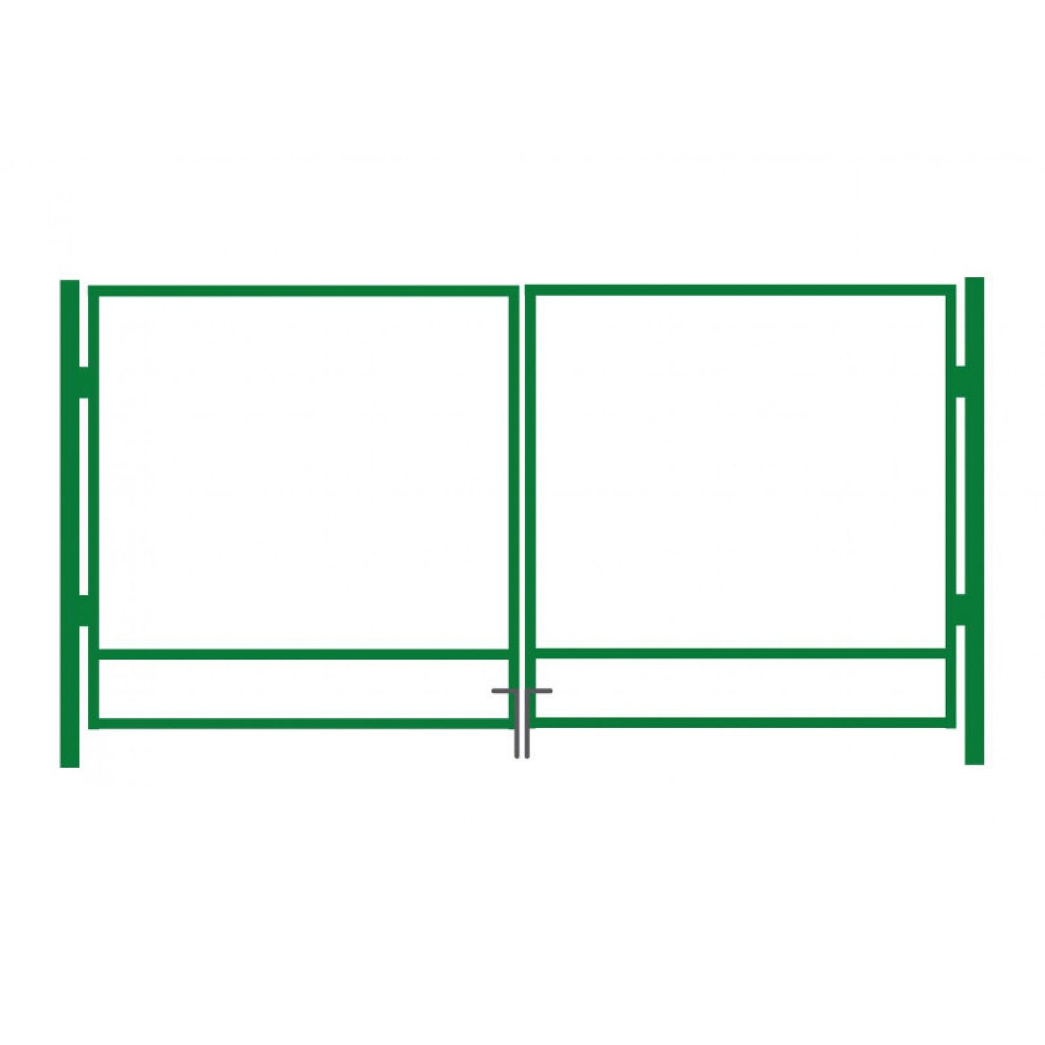 Autoportin runko korkeus 150 cm leveys 400 cm