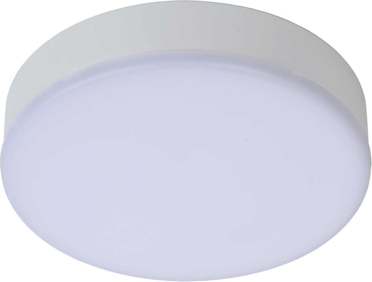 LED-kattovalaisin Lucide Ceres-LED, Ø21,5 cm, IP66, valkoinen lisäkuva