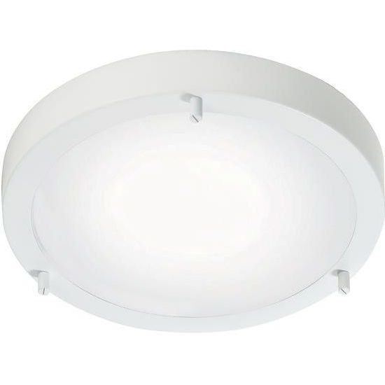Nordlux Deckenleuchte Ancona Maxi - 2x E27, Gebürstetes Stahl, IP44