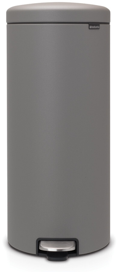 Poljinroska-astia Brabantia NewIcon 30 L, Mineral Concrete Grey
