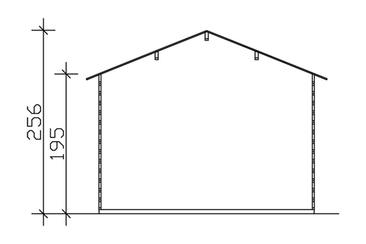 Puutarhavaja Santorin vahvuus 28mm 300x240cm (7,2 m²)