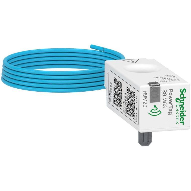 Schneider Electric PowerTag C A9XMC1D3 - Sensore Contatti Radio Frequenza Modulare 1 Ingresso 1 Uscita, Per Quadri Elettrici, 8x3x11,5 Cm - 3