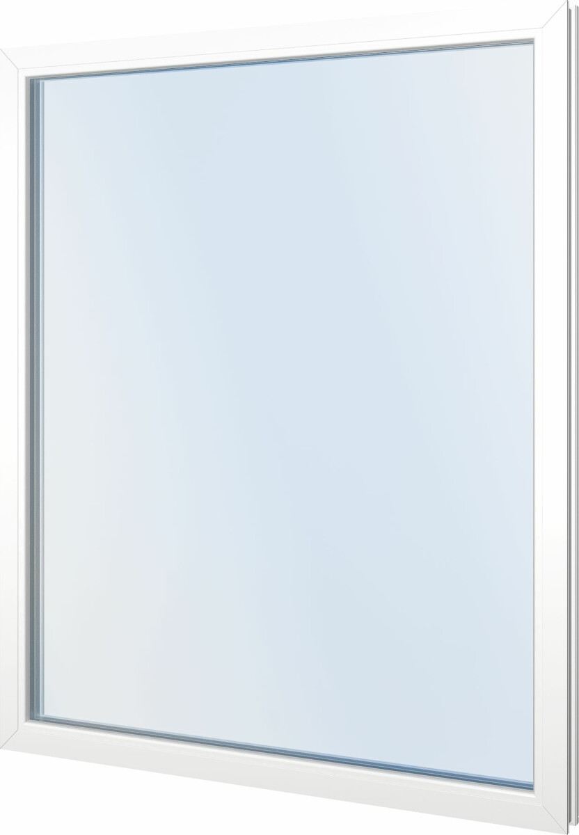Seicom Classic 3K 3-lasinen kiinteä PVC-ikkuna A-malli