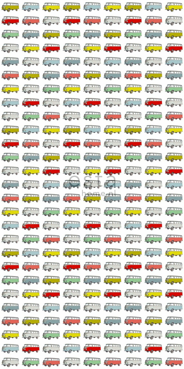 Tapetti WallpaperXXL Vintage Transporters 158713 46,5 cm x 8,37 m