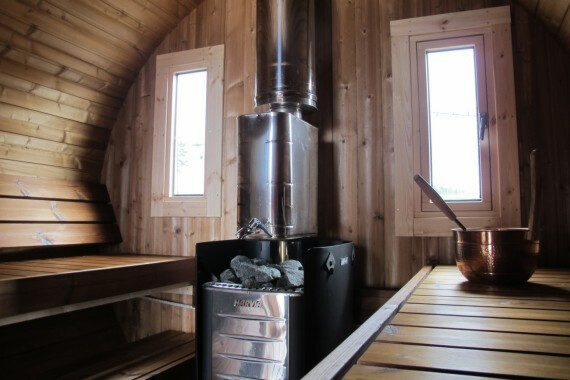 Tynnyrisauna Alex ARCTIC FINLAND HOUSE Ø 2.3x3 m sauna