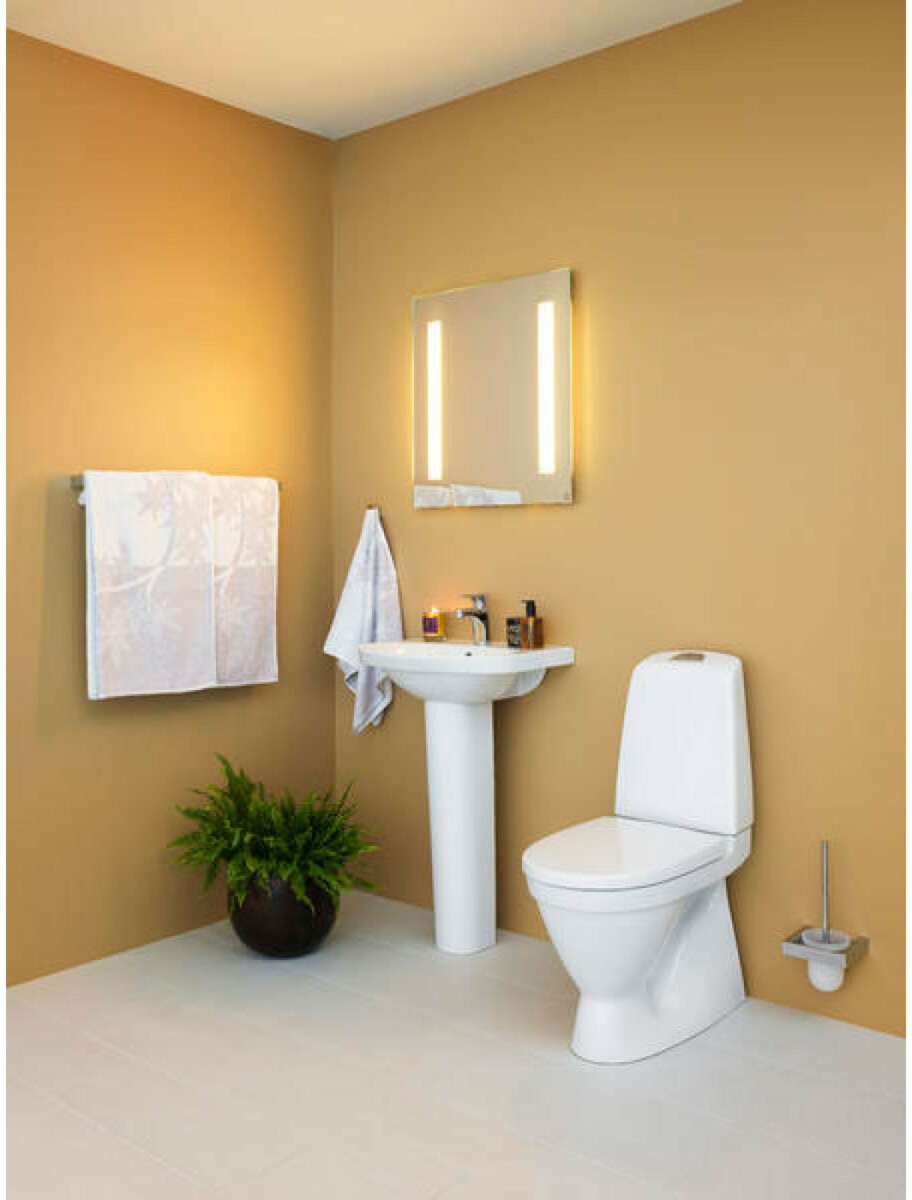 WC-istuin Gustavsberg Nautic 1500 Hygienic Flush kaksoishuuhtelu 4/2,5 l S-lukko avoin huuhtelukaulus soft closing kansi lisäkuva 3