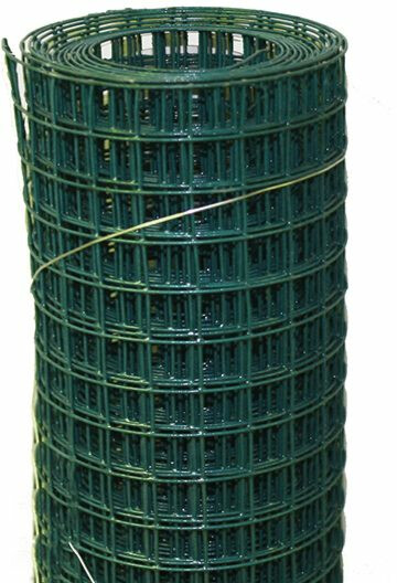 Jänis-/eläinsuojaverkko Cetap silmäkoko 12,7x12,7 mm korkeus 1,2m 2,5m/rulla vihreä