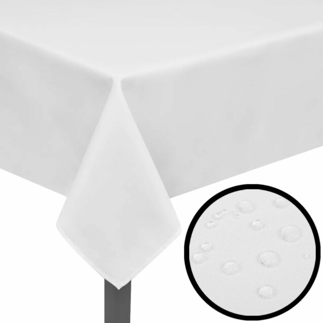 5 pöytäliinaa valkoinen 100 x 130 cm_1