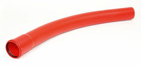 Kaapelinsuojaputken kaari Pipelife OPTO 100x45 B PVC punainen